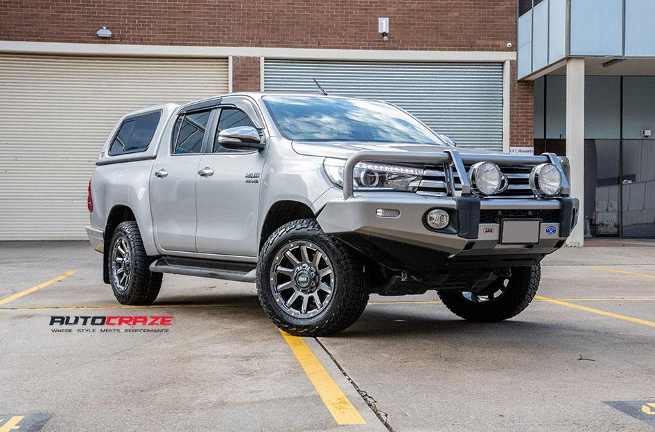 TOYOTA HILUX N80 4WD GD05 GRAPHITE WITH MILLED ACCENTS